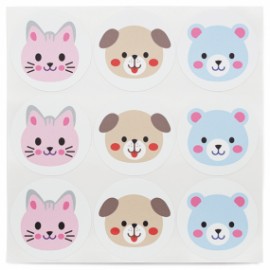 Animal stickers