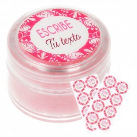 Personalized stickers homemade lipstick scrub kit