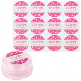 Personalized stickers youth lipstick kit