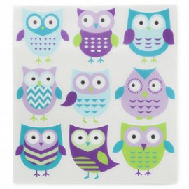 Scrapbook owls stickers