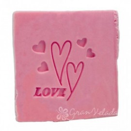 Stamp for love soaps