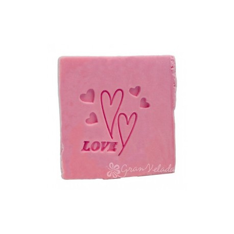 Stamp for love soaps