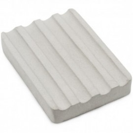 Rectangular soap dish mold with gutters