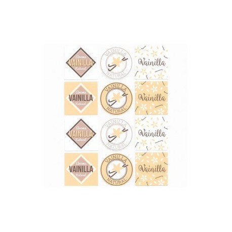 Vanilla passion stickers