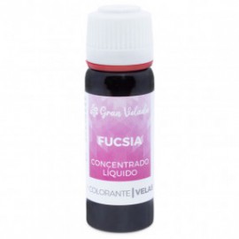 Fuchsia liquid dye for candles concentrated