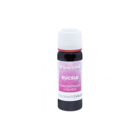 Fuchsia liquid dye for candles concentrated