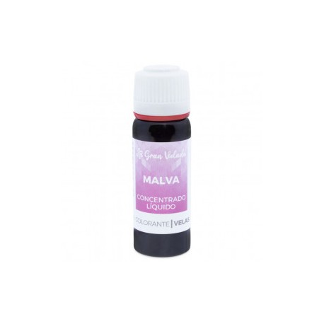 Concentrated mauve liquid candle coloring