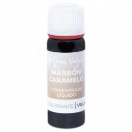 Caramel brown liquid coloring for candles concentrate