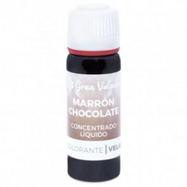 Chocolate brown liquid coloring for candles concentrate