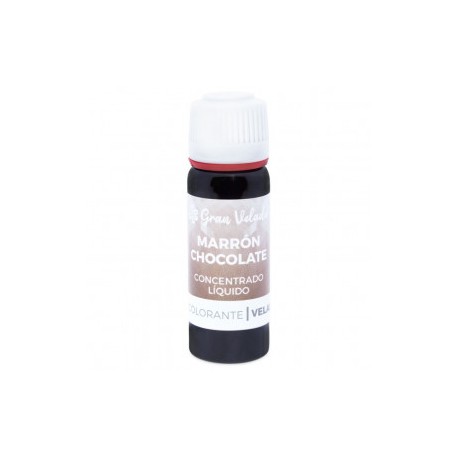 Chocolate brown liquid coloring for candles concentrate