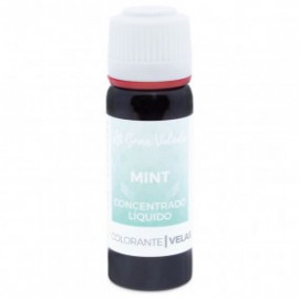 Liquid mint coloring for candles concentrate