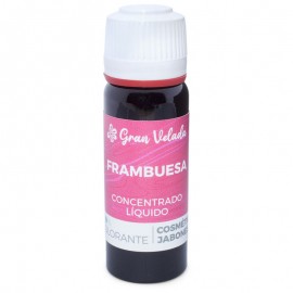 Concentrated liquid raspberry coloring for soap and cosmetics