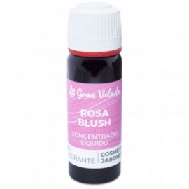 Concentrated liquid blush pink coloring for soap and cosmetics