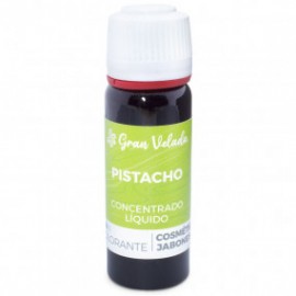 Concentrated liquid pistachio coloring for soap and cosmetics