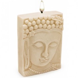 Candle mold buddha embossed