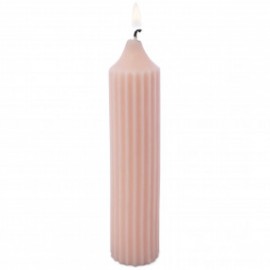 High fluted candle mold