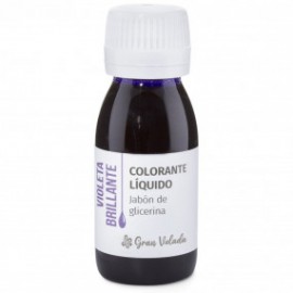 Bright violet liquid colorant for glycerin soap