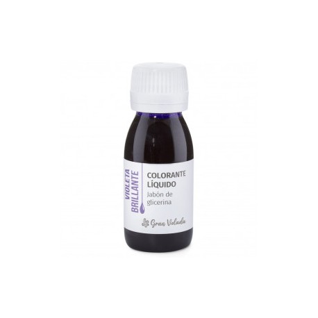 Bright violet liquid colorant for glycerin soap