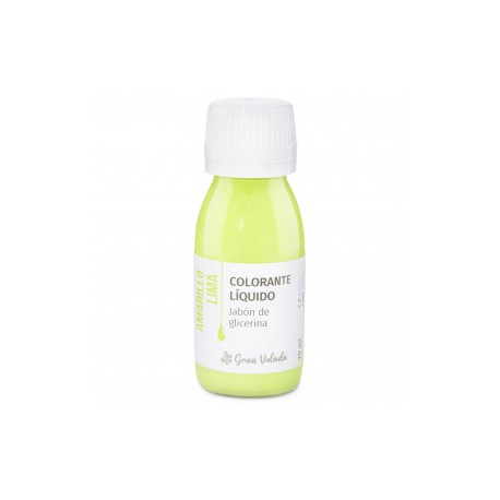 Lime yellow liquid coloring for glycerin soap