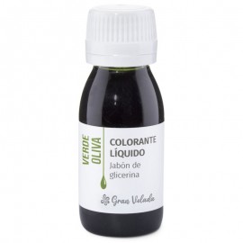 Olive green liquid coloring for glycerin soap