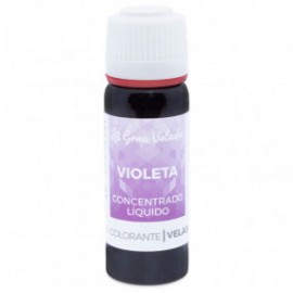 Concentrated violet liquid candle colorant