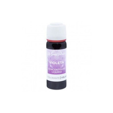 Concentrated violet liquid candle colorant