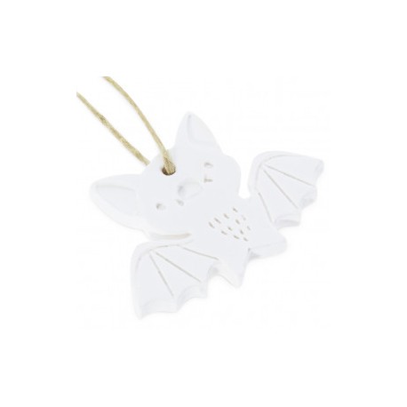 Bat-shaped Halloween mold for hanging figures