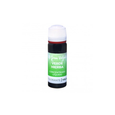 Liquid coloring green candle grass concentrate