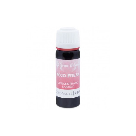 Liquid coloring red strawberry for candles concentrate