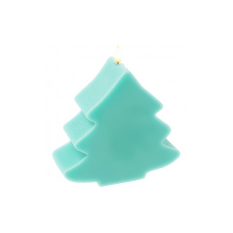 Chubby Christmas tree candle mold