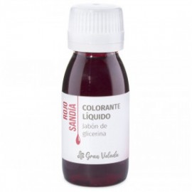 Watermelon red liquid coloring for glycerin soap