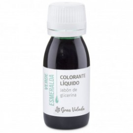 Emerald green liquid colorant for glycerin soap