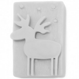 Christmas soap mold reindeer shape