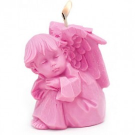 Sleeping angel candle making mold