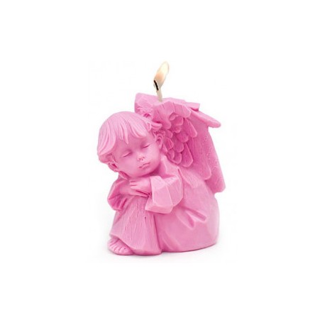 Sleeping angel candle making mold