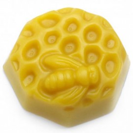 Honeycomb mold with bee