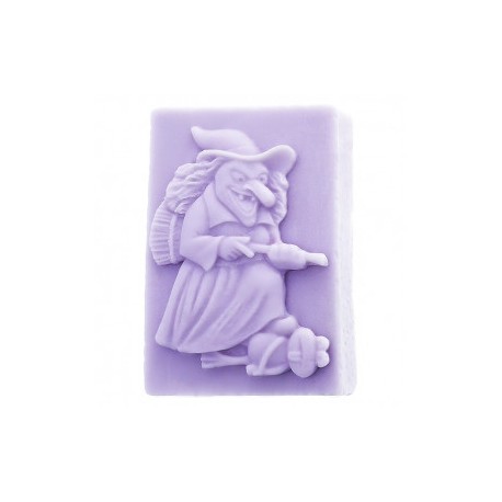 Soap mold with witch and frog