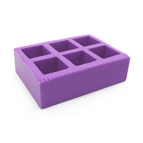 Silicone mold 6 cubes