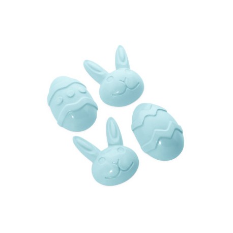 Mold for Making Soap and Crafts: Rabbits and Easter Eggs