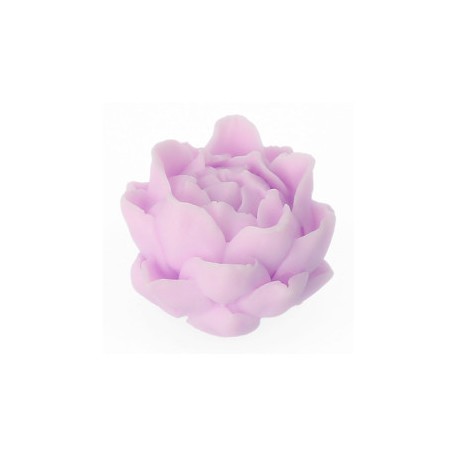 Silicone Mold Shaped Like a Small Water Lily for Candle Making