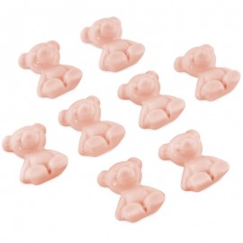 Silicone Mold with 8 Mini Teddy Bears