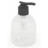 Pump PET bottle 500 ml black dispenser