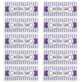 Natural soap stickers