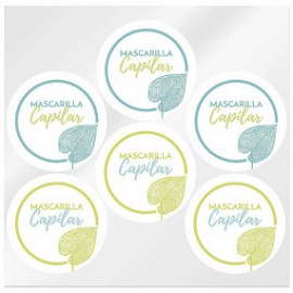 Hair mask stickers