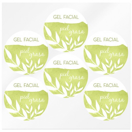 Oily skin facial gel stickers