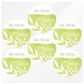 Oily skin facial gel stickers