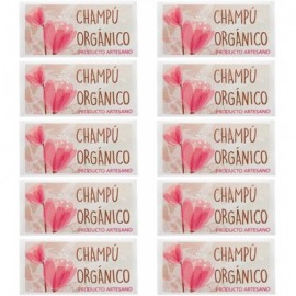 Artisan organic shampoo sticker